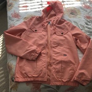 Volcom rain coat windbreaker